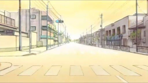 Winter street crossing